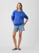 Свитшот на флисе женский GAP 862392703 2XL Синий (1162355588) - изображение 2