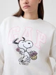Свитшот на флисе женский GAP 877436936 XL Белый (1162412687) - изображение 4