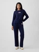 Свитшот на флисе женский GAP 183149034 S Синий (1162479084) - изображение 3