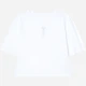 Футболка хлопковая оверсайз женская Armani Exchange 556347514 M Белая (1162359174) - изображение 5