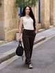 Майка женская Uniqlo 594468397 S Молочная (1162033086) - изображение 5