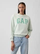 Свитшот на флисе женский GAP 986655716 XS Зеленый (1162435425) - изображение 1