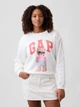 Свитшот на флисе женский GAP 816528978 M Молочный (1162456755) - изображение 1
