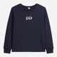 Свитшот на флисе женский GAP 183149034 S Синий (1162479084) - изображение 7