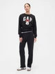 Свитшот на флисе женский GAP 77326000 2XL Черный (1162467872) - изображение 3