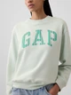 Свитшот на флисе женский GAP 986655716 XS Зеленый (1162435425) - изображение 4