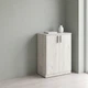 Комод KOMTO CABI 60 Дуб Крафт Білий з 2 дверцятами (p-186-4029) - зображення 3