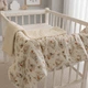 Плед детский MirSon №032 Silky Waffle 22-1419 Sleepy ducklings 60х80 см (2200013893196) - изображение 1