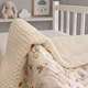 Плед детский MirSon №032 Silky Waffle 22-1419 Sleepy ducklings 60х80 см (2200013893196) - изображение 4