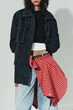 Джинсова подовжена куртка Zara 8727/270 M - изображение 2