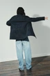 Джинсова подовжена куртка Zara 8727/270 M - изображение 5