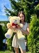 Мягкая игрушка BigMishki плюшевый мишка Томми 65 см Бежевый - изображение 8