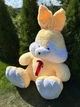 Велика м'яка іграшка BigMishki плюшевий зайка 200 см Бежевий - зображення 6