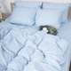 Простирадло Сатин "0842 Light Blue" 150*220 - зображення 7