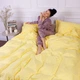 Простынь Satin Stripe 30-0003 Intense Yellow 110*160 - изображение 7