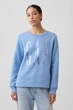 Комплект: свитшот и брюки Gap 48(XL) Голубой (157714) - изображение 9