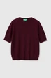 Джемпер Benetton 42(S) Бордовый (153724) - изображение 1