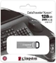 Накопичувач Kingston DataTraveler Kyson 128GB 200MB/s Metal USB 3.2 Gen 1 (DTKN/128GB) Silver/Black - изображение 3