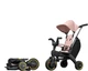 Складной трехколесный велосипед Doona Liki Trike S3 Blush Pink (SP530-99-035-015) - изображение 1