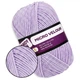 Candy-yarn Micro Velour, Светлая-сирень №15, микровелюр 38г/100м, плюшевая пряжа для вязания игрушек, амигуруми, пледов, велюровая мягкая пряжа - изображение 1