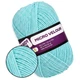 Candy-yarn Micro Velour, Аквамарин №16, микровелюр 38г/100м, плюшевая пряжа для вязания игрушек, амигуруми, пледов - изображение 1