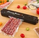 Вакуумний пакувальник для кухні чорний Вакууматор побутовий vacuum sealer Продуктовий вакуумний пакувальник для дому - изображение 1