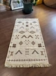 Ковер двусторонний хлопковый 80x200 см Коричневый - изображение 4