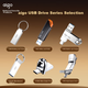 Флеш-накопичувач Aigo 128 ГБ USB 2.0 U268 компактний портативний металевий USB-накопичувач для офісу та комп'ютера - зображення 5