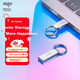 Флеш-накопичувач Aigo 128 ГБ USB 2.0 U268 компактний портативний металевий USB-накопичувач для офісу та комп'ютера - зображення 10