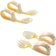 Детские столовые приборы Beitaisi из PPSU Mousse Yellow - изображение 2