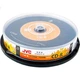 Виниловые музыкальные диски JVC CD-R 52x скорость 700 МБ, чистые диски/CD/перезаписываемые диски, 10 штук в упаковке. - изображение 3