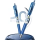 Гелевая ручка M&G Stationery K35 с выдвижным стержнем, для студентов, с маркировкой 0,5 мм, деловая ручка с пулевидным наконечником, ручка для рецептов, высококачественные канцелярские товары, синие чернила, 12 ручек в коробке - изображение 1