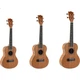 Xiangsiniao Ukulele, акустична гітара, для підготовки до іспитів, серцевина дерева кольору персикового цвіту, 21 дюйм - зображення 2