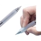 Ручка для экзаменов M&G Stationery, специальная рукоятка, 0,5 мм, черная, выдвижная, гелевая, с пулевидным наконечником, студенческая ручка, 12 шт./коробка AGPJ3401 Экзаменационная - изображение 2