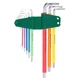 Набор из 9 удлиненных шестигранных ключей SATA Rainbow Series 09103CH - зображення 3