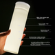 Термобутылка Fanjie с ситечком 380 мл White - изображение 2