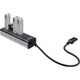 Многопортовый высокоскоростной USB3.0 концентратор Jinghua JH, универсальный адаптер расширения «один к одному» для ноутбуков и настольных компьютеров, конвертер-удлинитель, черный, 1 метр, Z414C - изображение 3