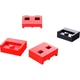 Замок безпеки NVV USB, знімний штекер USB-порту, пилозахисна кришка, захист USB-порту, захисна пробка, NX-FDU білий (упаковка з 10 шт.) - изображение 2
