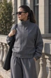 Бомбер жіночий костюмний прямого крою з коміром-стійкою Seventeen PreFall 26 сірий L-XL 2450.6831 - изображение 2