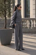 Бомбер жіночий костюмний прямого крою з коміром-стійкою Seventeen PreFall 26 сірий L-XL 2450.6831 - изображение 3