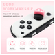 Силиконовые накладки на стики Paws 6в1 (Black/Red) для Nintendo Switch / Switch OLED / Switch LITE - изображение 6