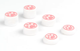 Силиконовые накладки на стики Paws 6в1 (White\Pink) для DualSense PS5 \ DualShock PS4 \ Xbox Series \ Nintendo Switch 2 - изображение 1