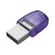 Накопитель Kingston 256GB USB 3.2 Type-A + Type-C DT microDuo 3C R200MB/s - изображение 6