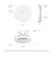 Точка доступа TP-LINK EAP723 BE3600 1x2.5GE, PoE, Passive PoE - изображение 9