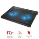 Подставка для ноутбука Trust Azul, до 17.3", 2xUSB-A, СИНИЙ СВЕТ, черный. - изображение 7