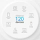 WiFi-система TP-LINK Deco X10 MESH 1500 Мбит/с 110x110x114 мм Белый - изображение 4