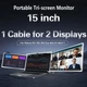 Портативный монитор для ноутбука GreenVision GV-F3-15,6 IPS Full HD, USB-C/HDMI - изображение 9