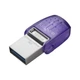 Накопитель Kingston 128GB USB 3.2 Type-A Gen1 + Type-C DT microDuo 3C R200MB/s - изображение 6