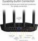Маршрутизатор ASUS TUF-BE3600 Wi-Fi 7 3600 Мбит/с 4xGE LAN 2,5xGE WAN 274x168x205 мм черный - изображение 6