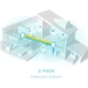 Mesh Wi-Fi система TP-Link Deco X50 AX3000 Wi-Fi 6 2 модуля 3xGE белая - изображение 6